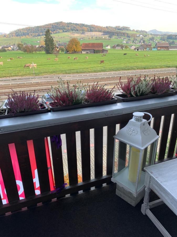 Pension Chalet Charme Siebnen Bagian luar foto